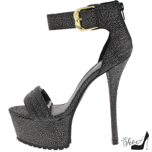 The Shoe Loft Shoes - Survivor Silver Extreme Platform Heels The Shoe Loft Shoes - Survivor Silver Extreme Platform Heels
